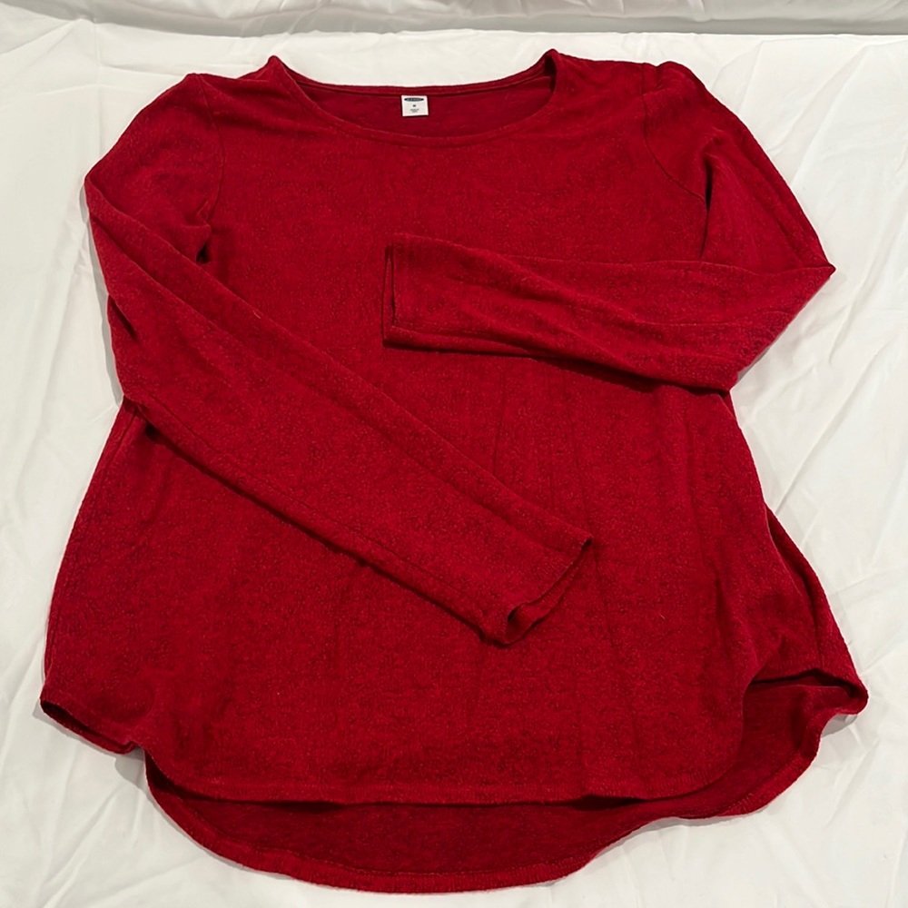 Red Old Navy Light Sweater